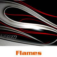 Harley Flame Designs
